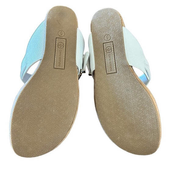 Giani Bernini Womens Rivver Sandals Buckle Thong Sandals Size 5 - Picture 9 of 11